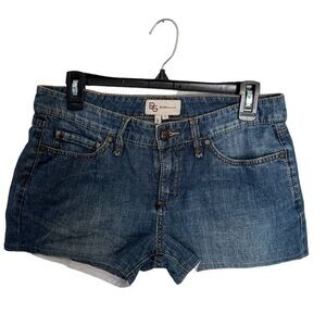 BCBGMAXAZRIA Y2K low rise denim jeans shorts size 29